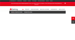 Desktop Screenshot of gehring.de